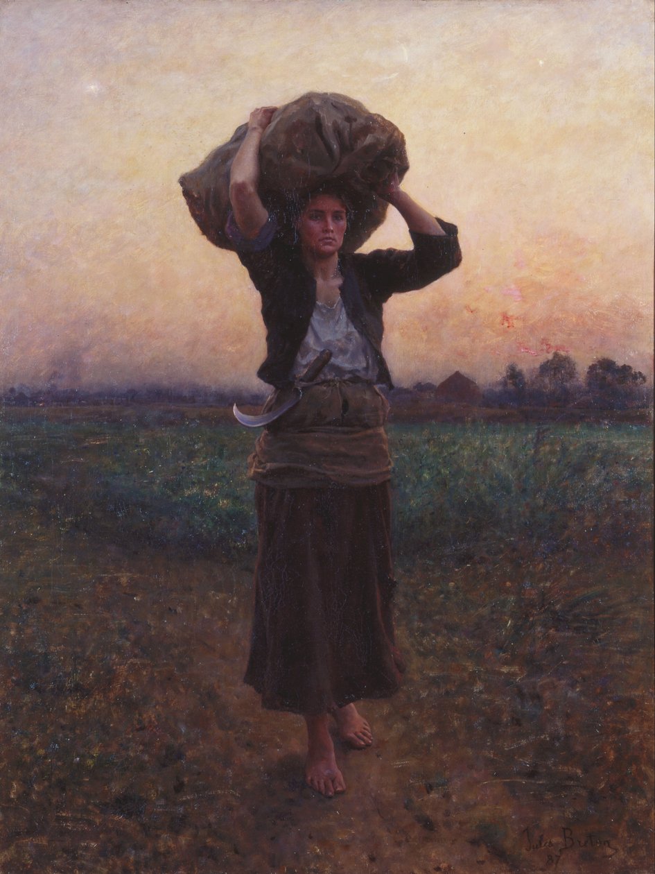 Pásztorcsillag alkotó: Jules Breton