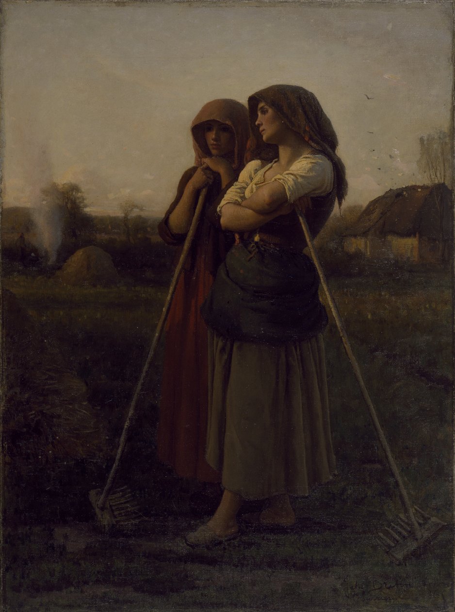A nap zárása alkotó: Jules Breton