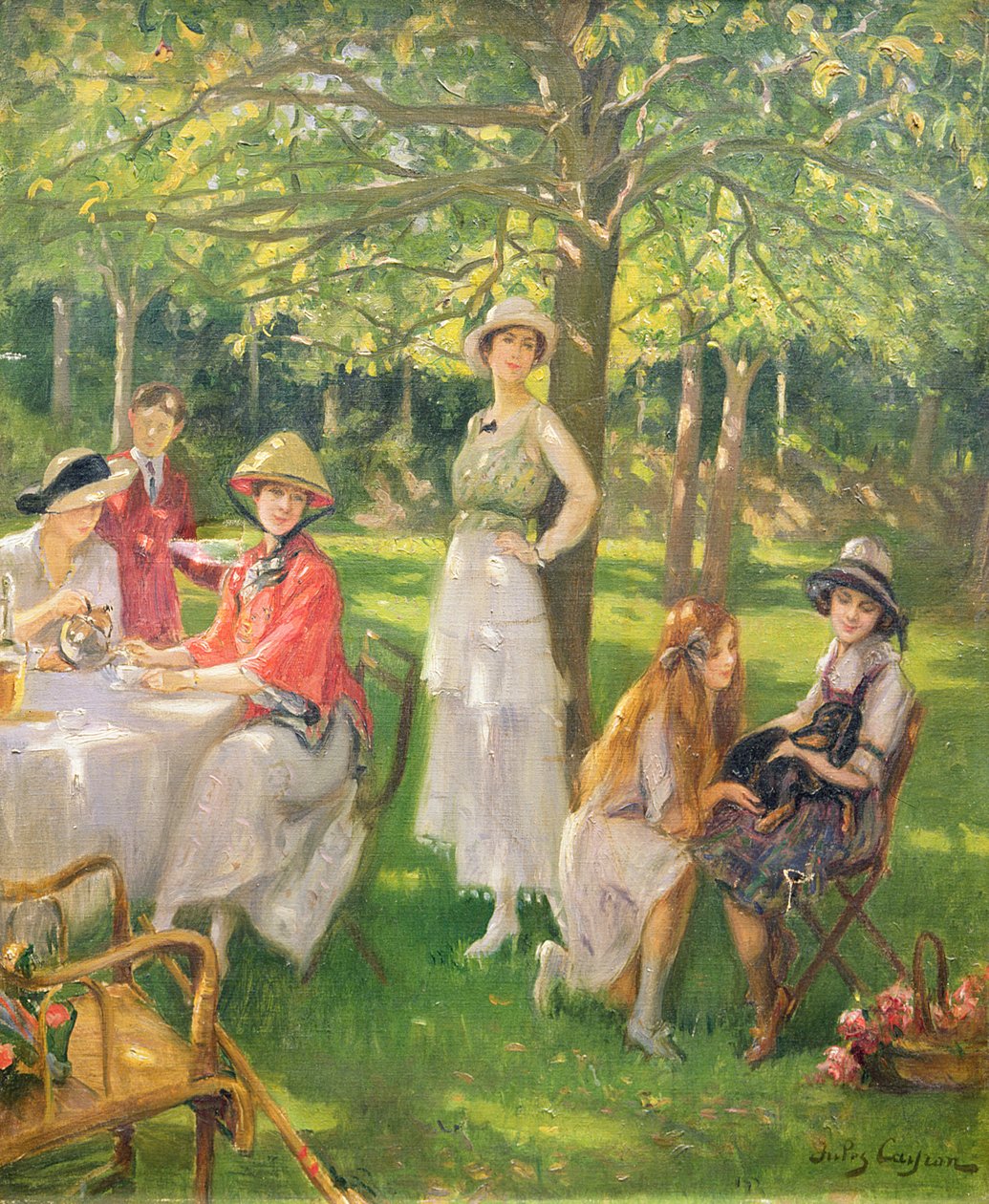 A Tea Party alkotó: Jules Cayron
