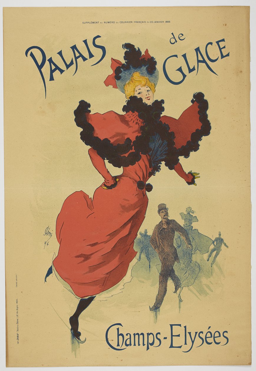 Ice Palace Champs-Elysées, 1895. január 20 alkotó: Jules Cheret