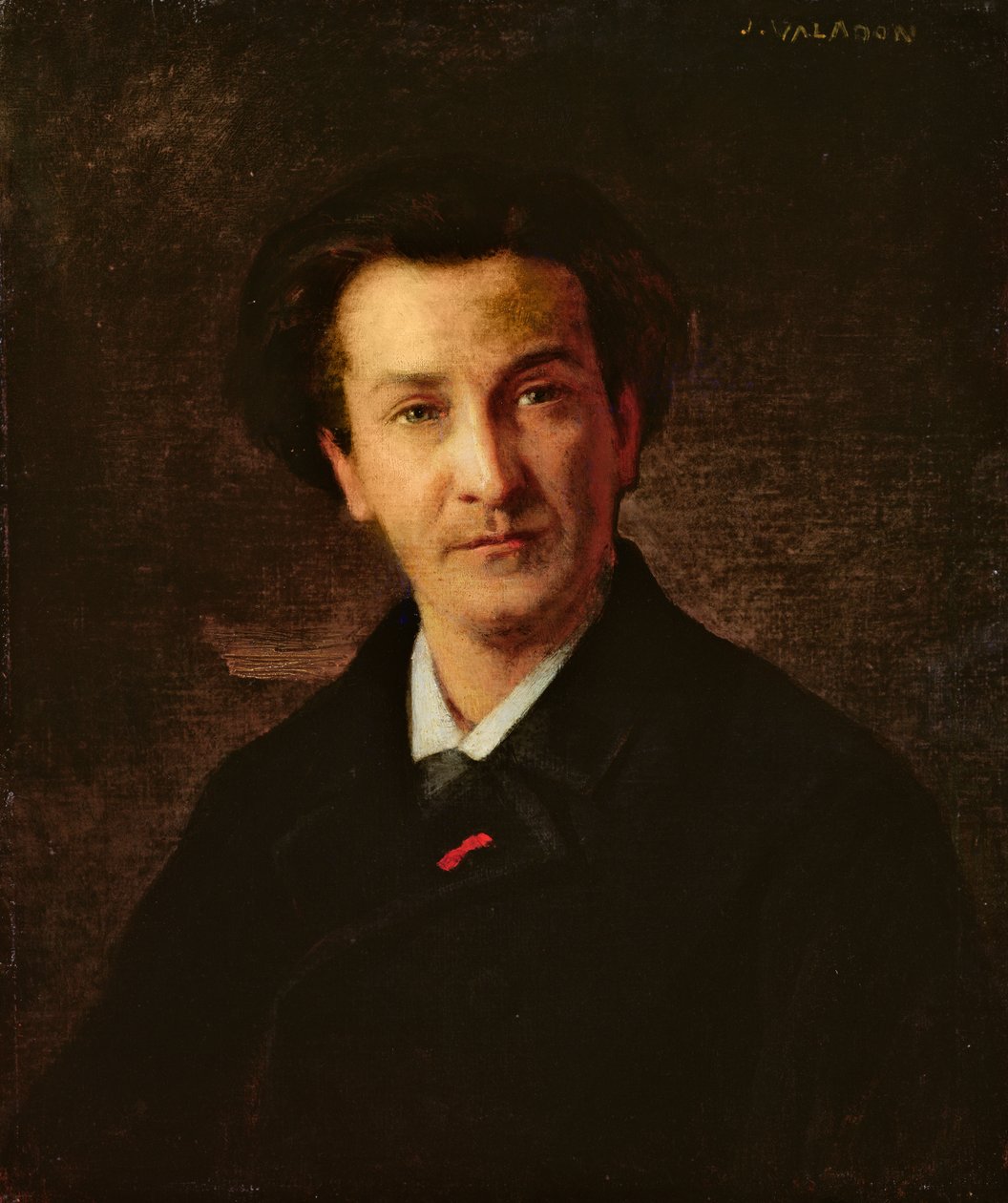 Francois Coppee (1842-1908) portréja alkotó: Jules Emmanuel Valadon
