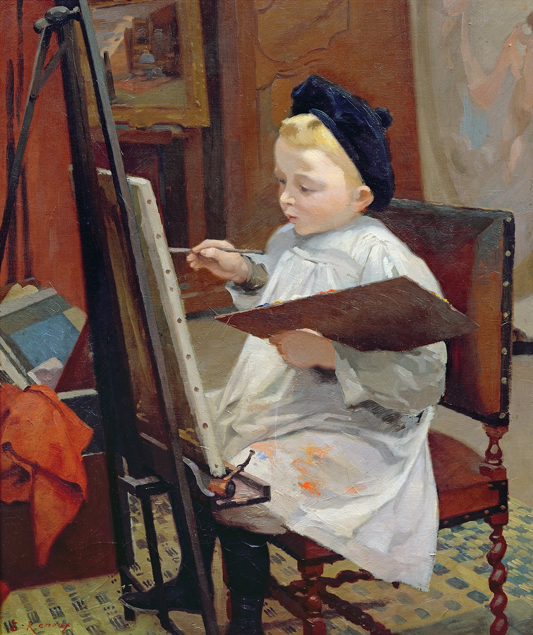 Marcel Renoux festészet alkotó: Jules Ernest Renoux
