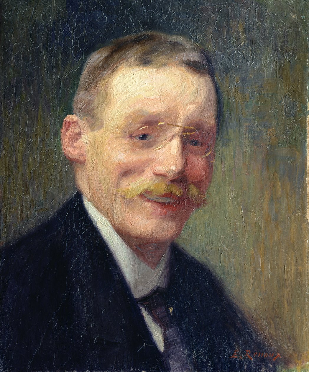 Önarckép, mosolygós alkotó: Jules Ernest Renoux