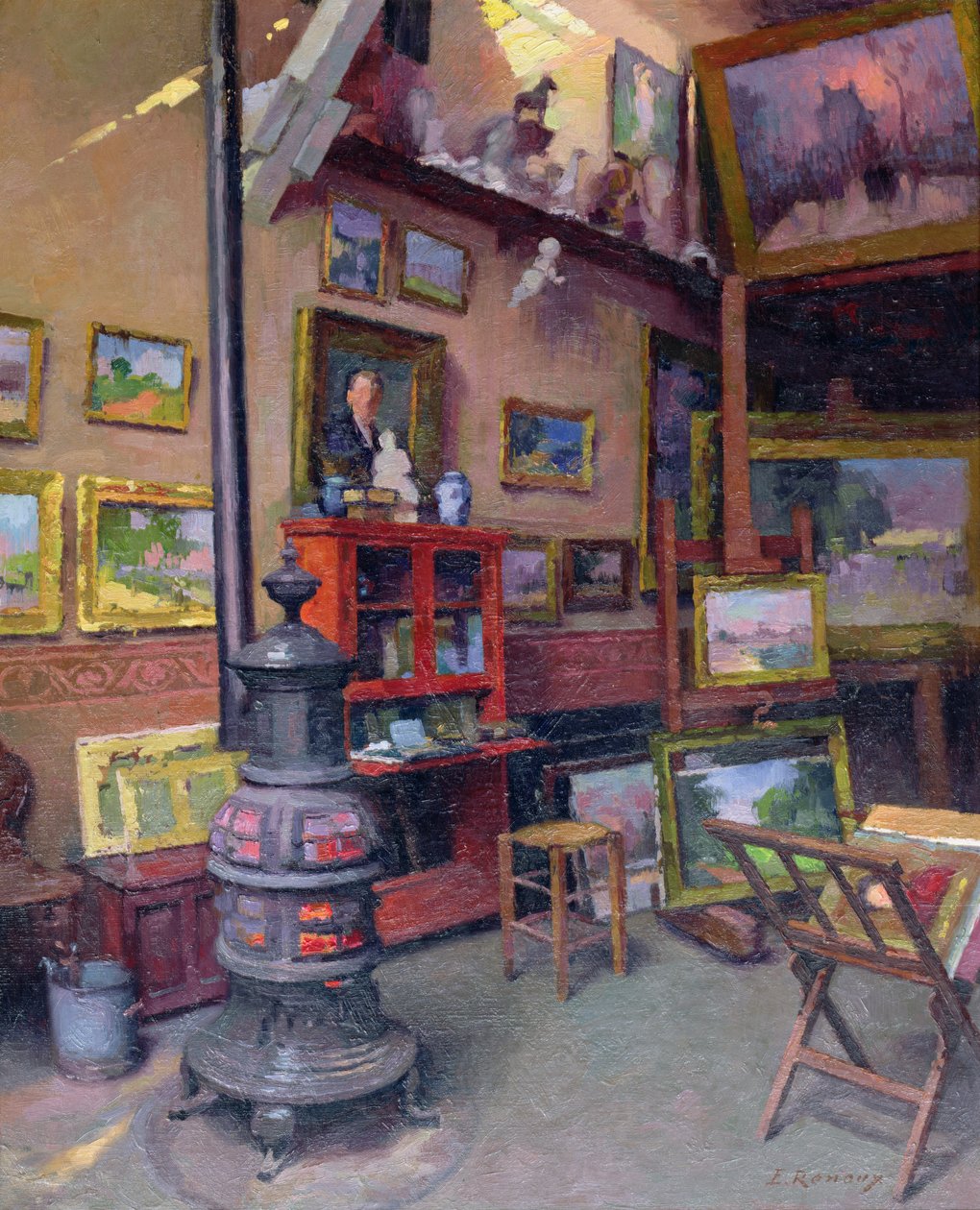 Stúdió 50, rue Saint-Didier alkotó: Jules Ernest Renoux