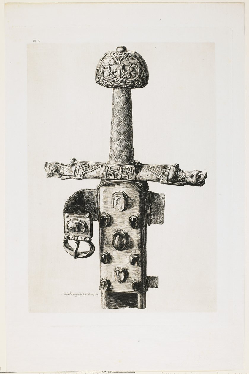 Nagy Károly kardja, 1864 alkotó: Jules Ferdinand Jacquemart