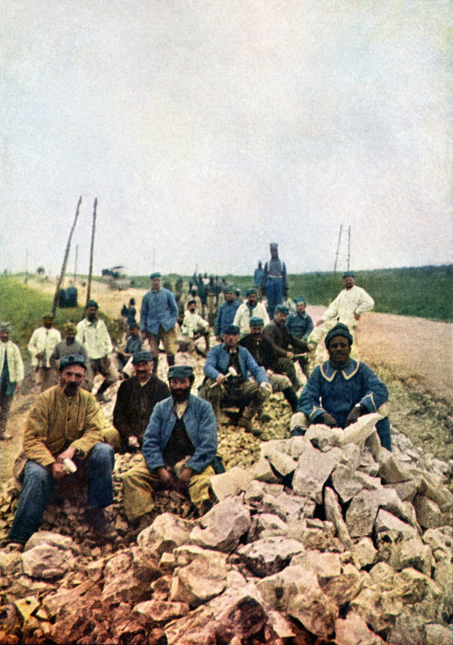Nyugati front, Franciaország (autokróm) alkotó: Jules Gervais Courtellemont