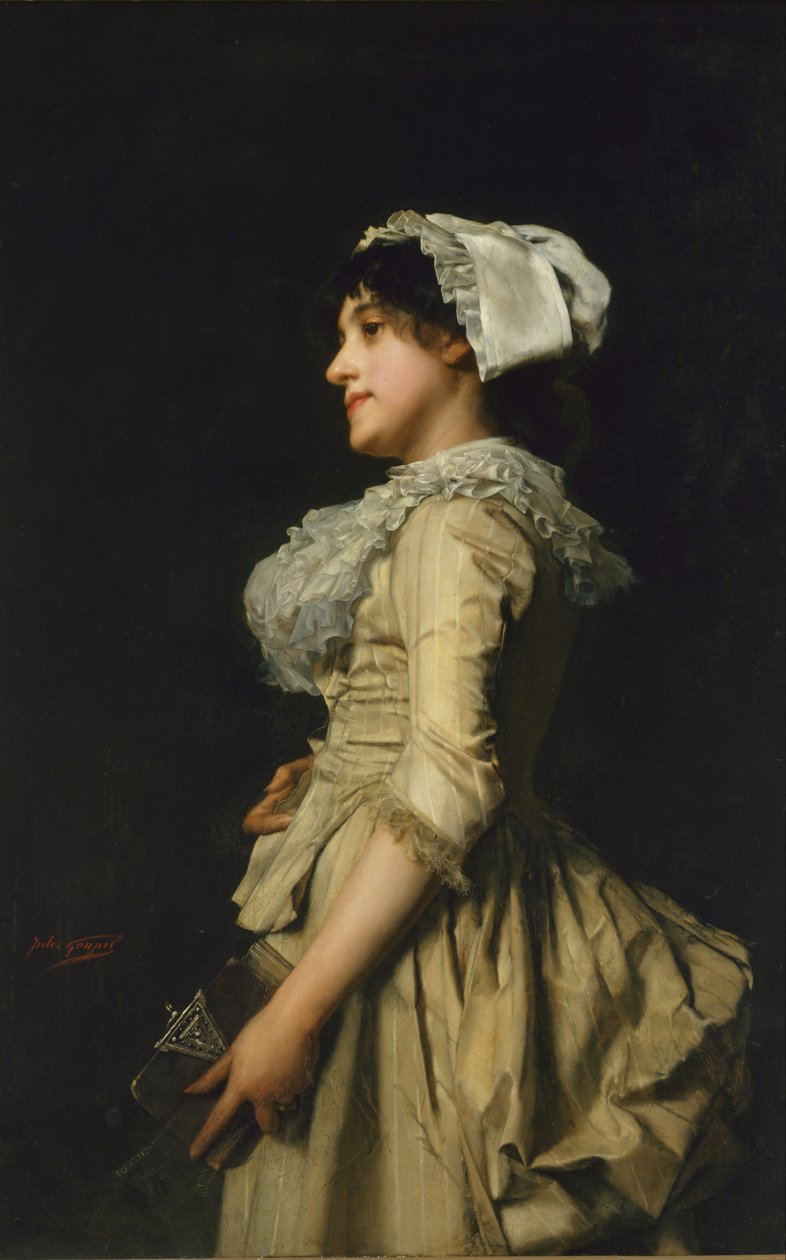 A falusi lány alkotó: Jules Adolphe Goupil