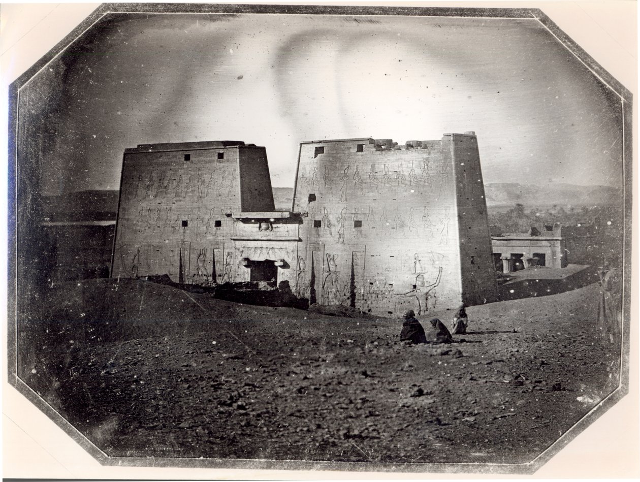Jelenet Egyiptomban, 1845-1846 (dagerrotípia) alkotó: Jules Itier