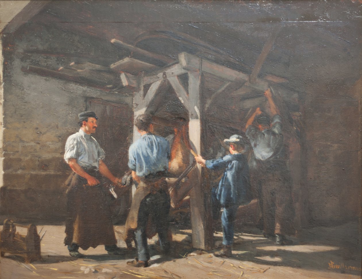 Kovács Friedli Saint-Blaise-ben alkotó: Jules Jacques Jacot Guillarmod