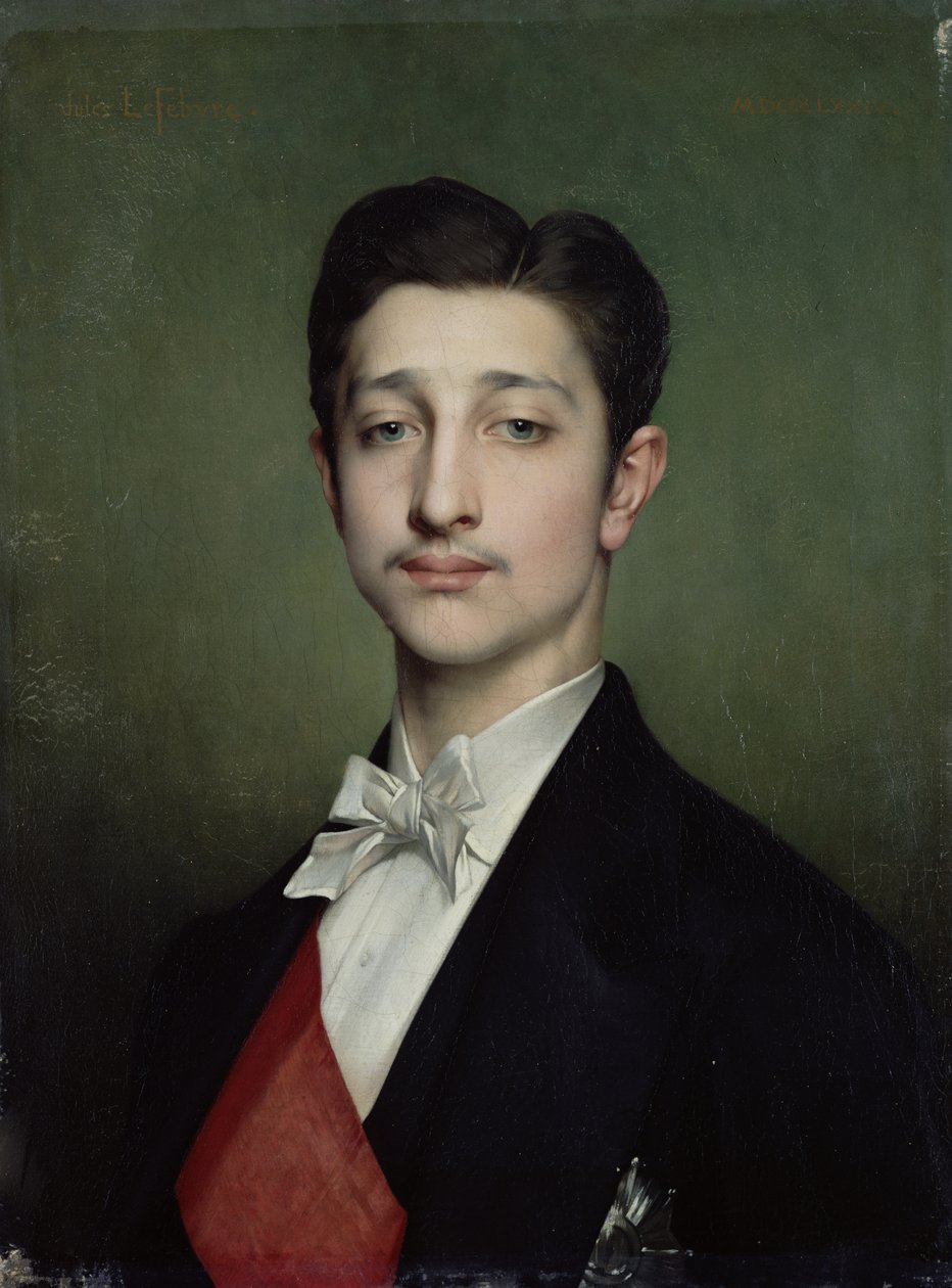 Eugene-Louis-Napoleon Bonaparte (1856-79) 1874 alkotó: Jules Joseph Lefebvre