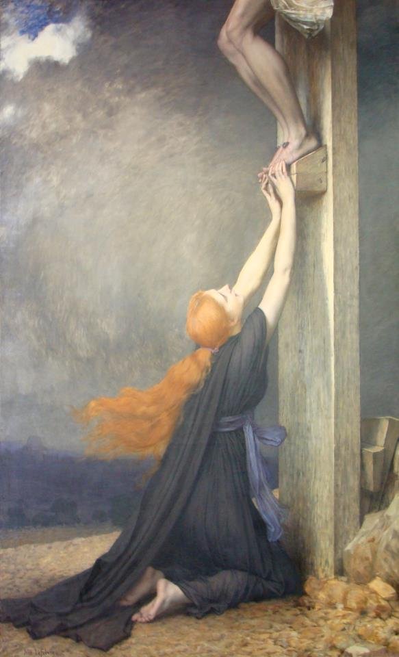  Mária Magdolna fájdalmaiEnglish: El Dolor de Maria Magdalenan alkotó: Jules Joseph Lefebvre