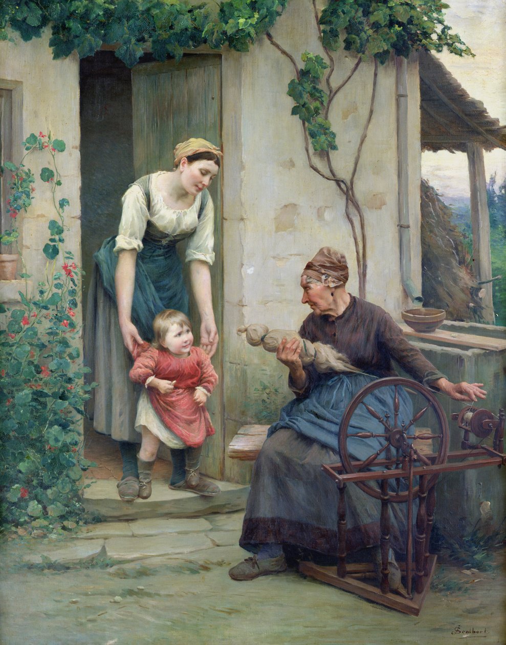 A három korszak alkotó: Jules Scalbert