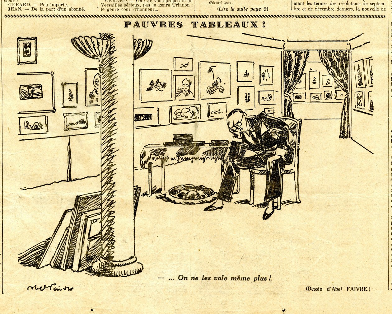 Őszinte, szatirikus fekete-fehér alkotó: Jules Abel Faivre