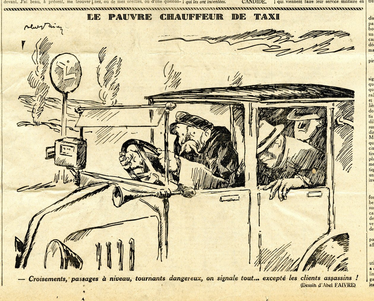 Őszinte, szatirikus fekete-fehér alkotó: Jules Abel Faivre