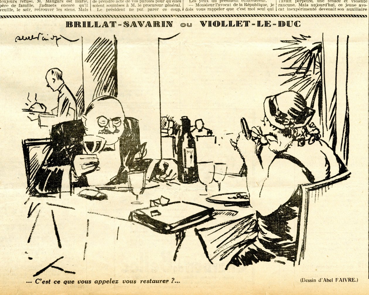 Őszinte, szatirikus fekete-fehér alkotó: Jules Abel Faivre