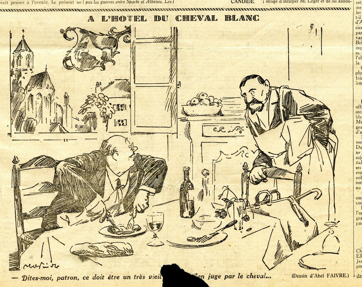 Őszinte, szatirikus fekete-fehér alkotó: Jules Abel Faivre