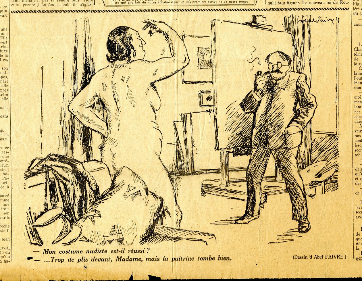 Őszinte, szatirikus fekete-fehér alkotó: Jules Abel Faivre