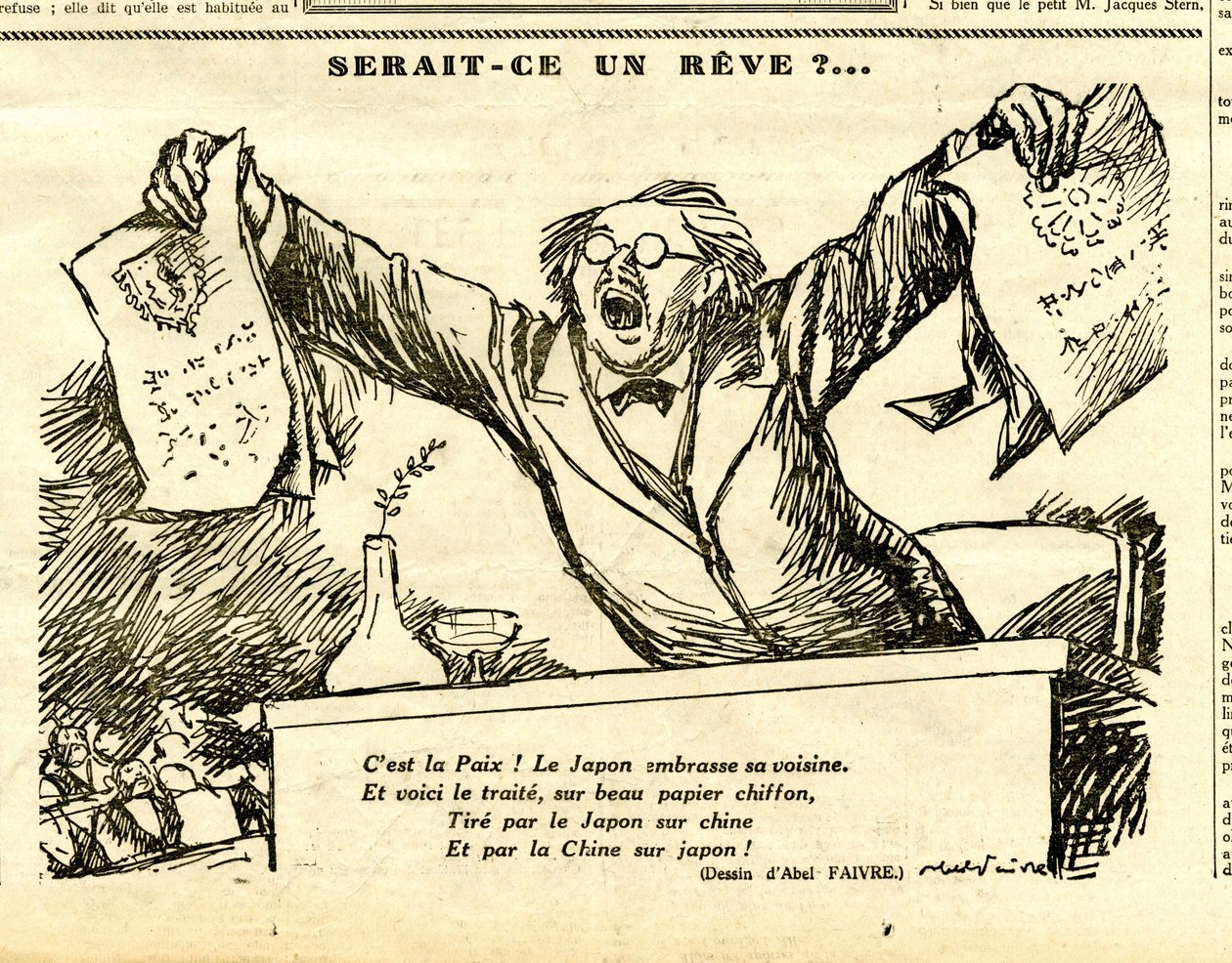 Őszinte, szatirikus fekete-fehér alkotó: Jules Abel Faivre