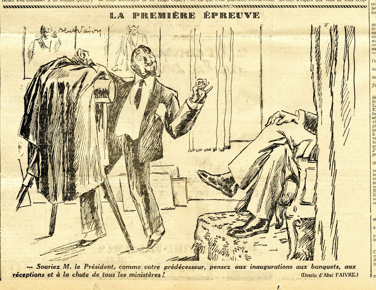 Őszinte, szatirikus fekete-fehér alkotó: Jules Abel Faivre