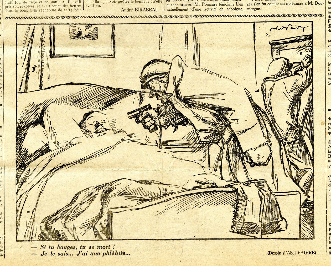 Őszinte, szatirikus fekete-fehér alkotó: Jules Abel Faivre
