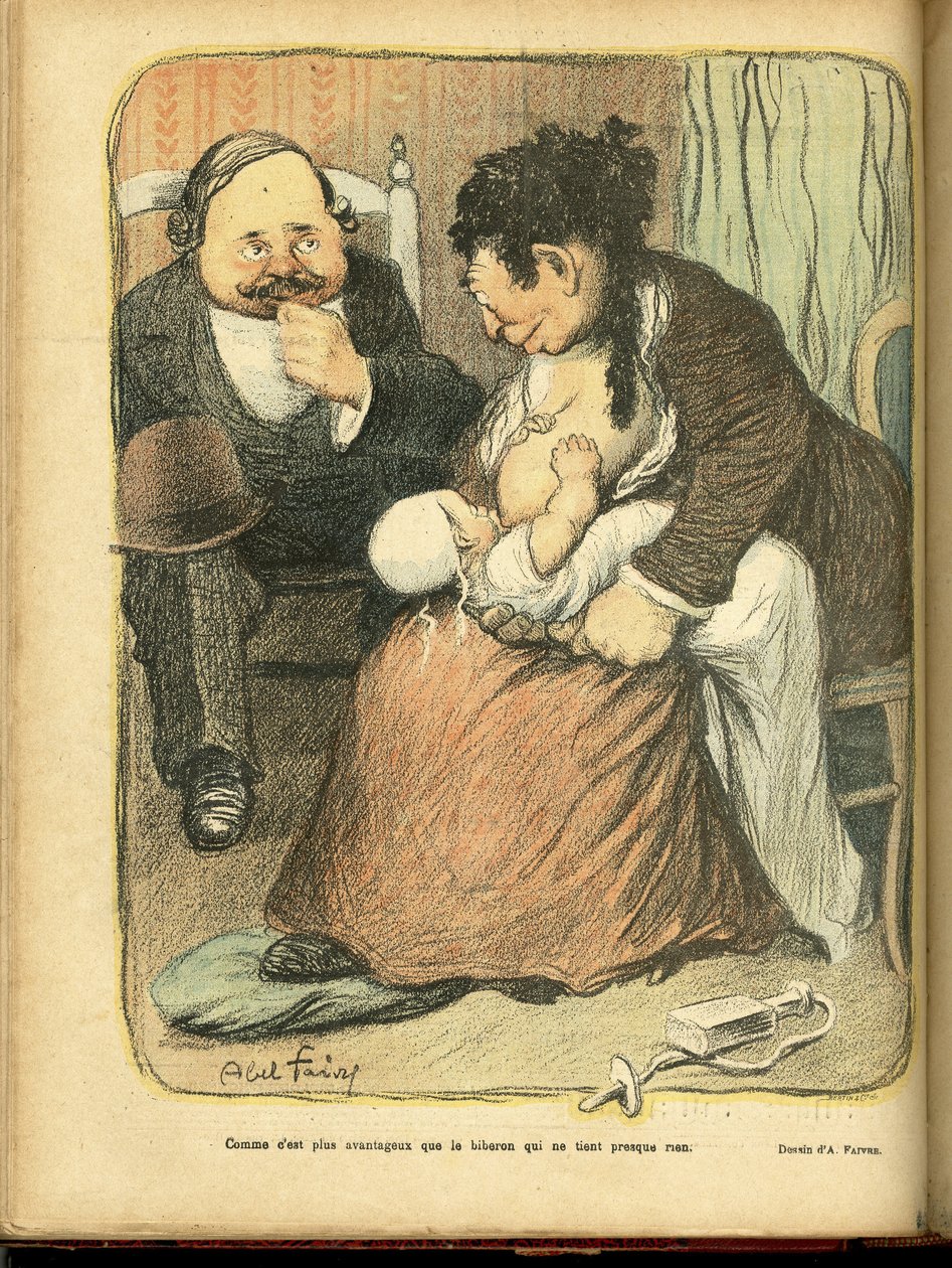 Illusztráció: Abel Faivre (1867-1945) a Le Rire-ben alkotó: Jules Abel Faivre