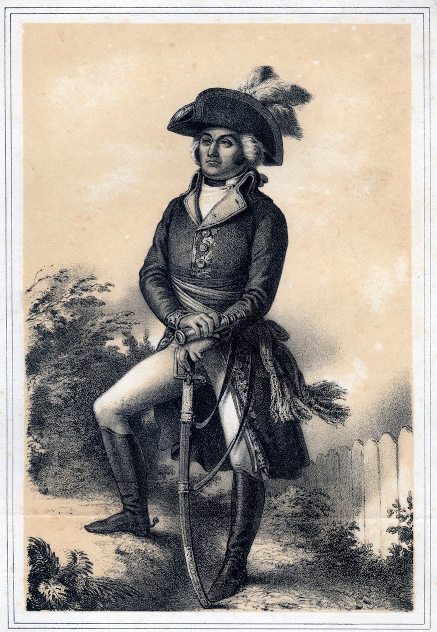 Jean-Baptiste Jourdan, Franciaország marsallja, 19. század. alkotó: Jules Alfred Vincent Rigo