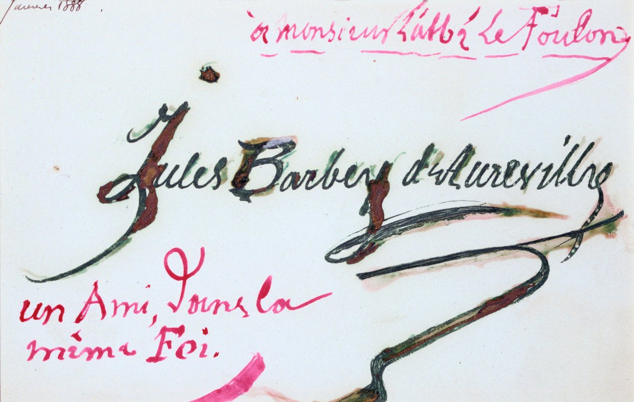 Jules-Amedee Barbey d
