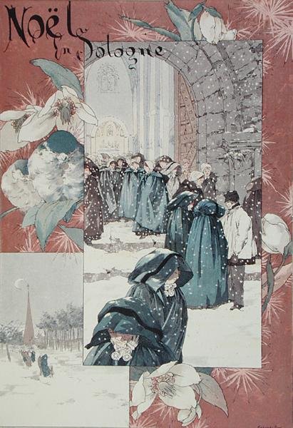 Karácsony Sologne (Franciaország) alkotó: Jules Auguste Habert Dys