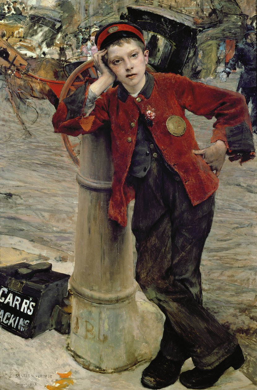 London Bootblack alkotó: Jules Bastien Lepage