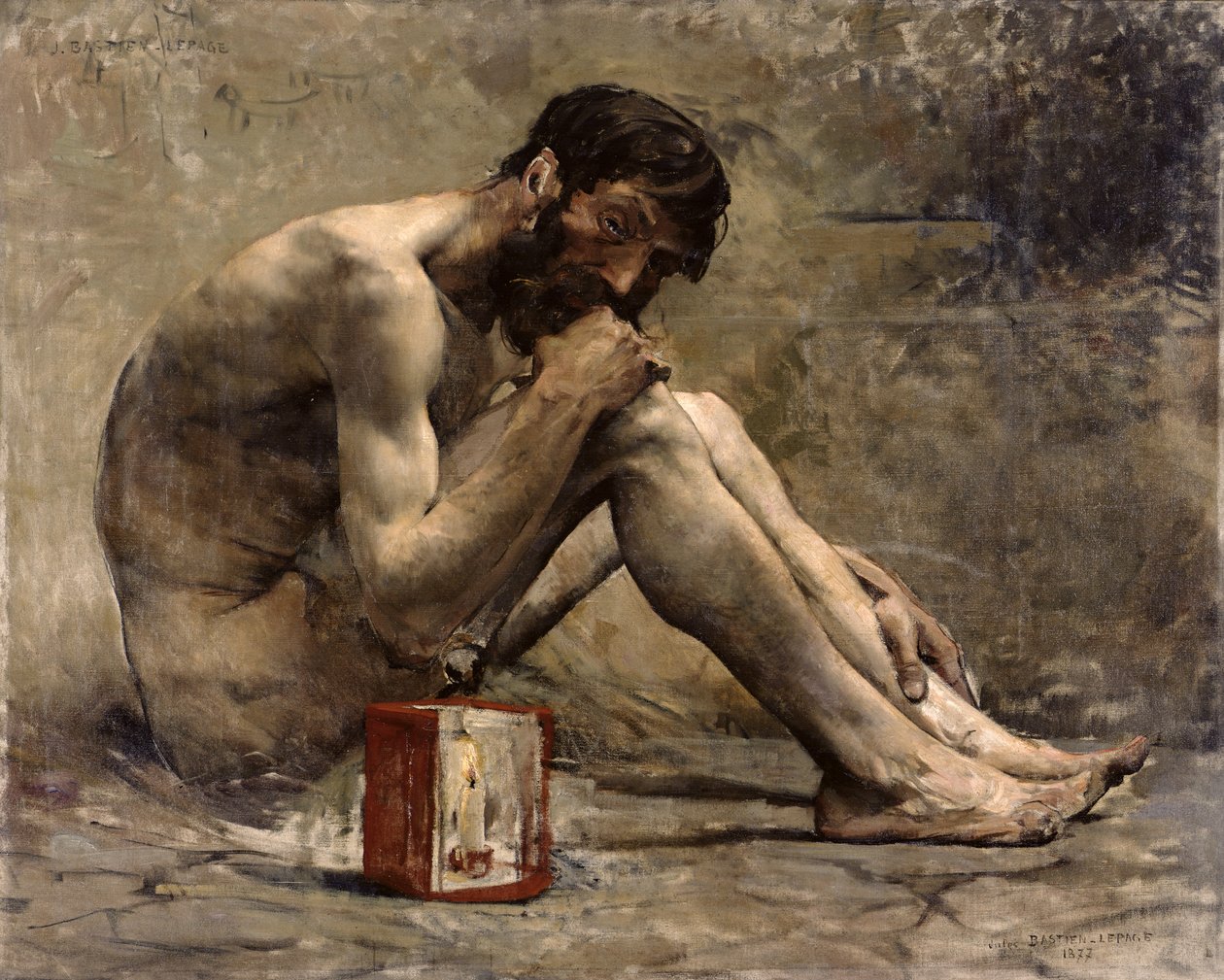 Diogenes, 1905 alkotó: Jules Bastien Lepage