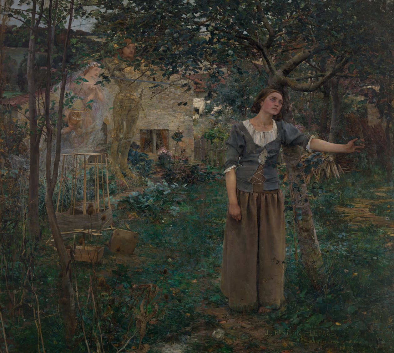 Szent Johanna alkotó: Jules Bastien Lepage