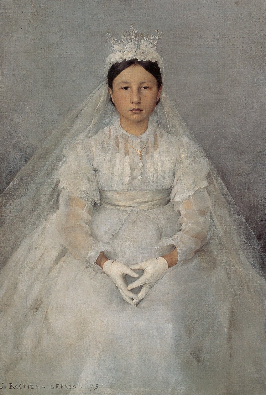 La Communiante alkotó: Jules Bastien Lepage