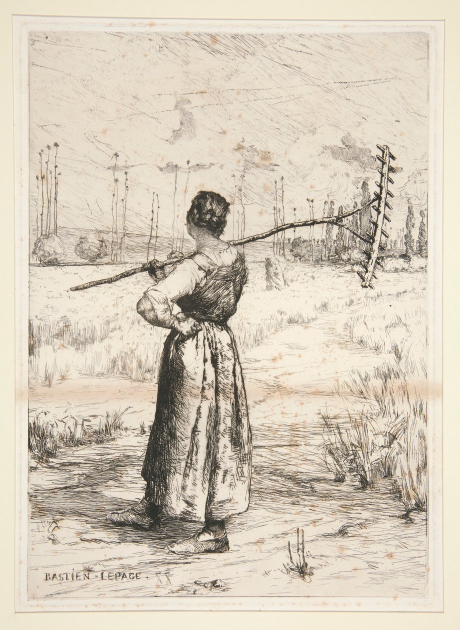 Retour des champs (Vissza a mezőkről) alkotó: Jules Bastien Lepage