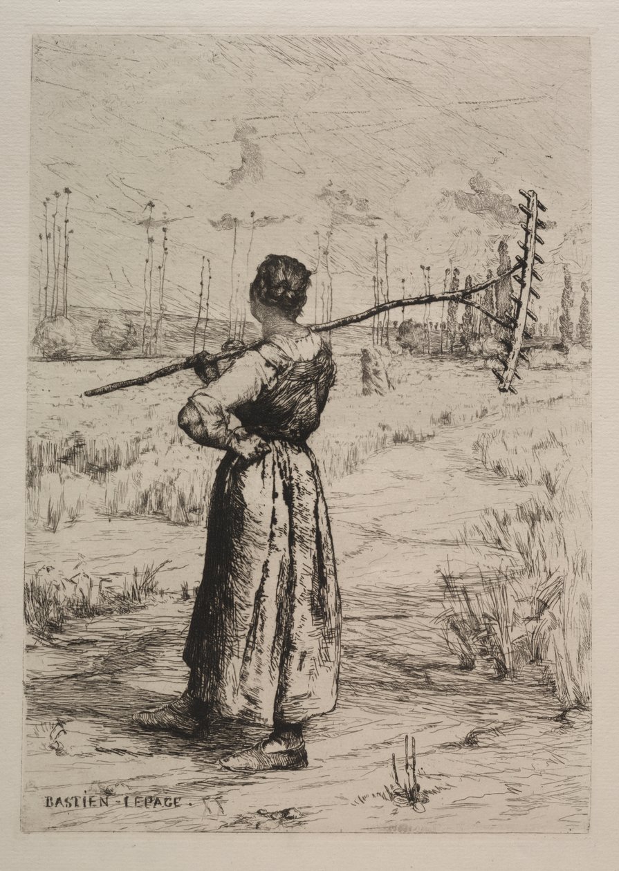 A mezők visszaadása alkotó: Jules Bastien Lepage