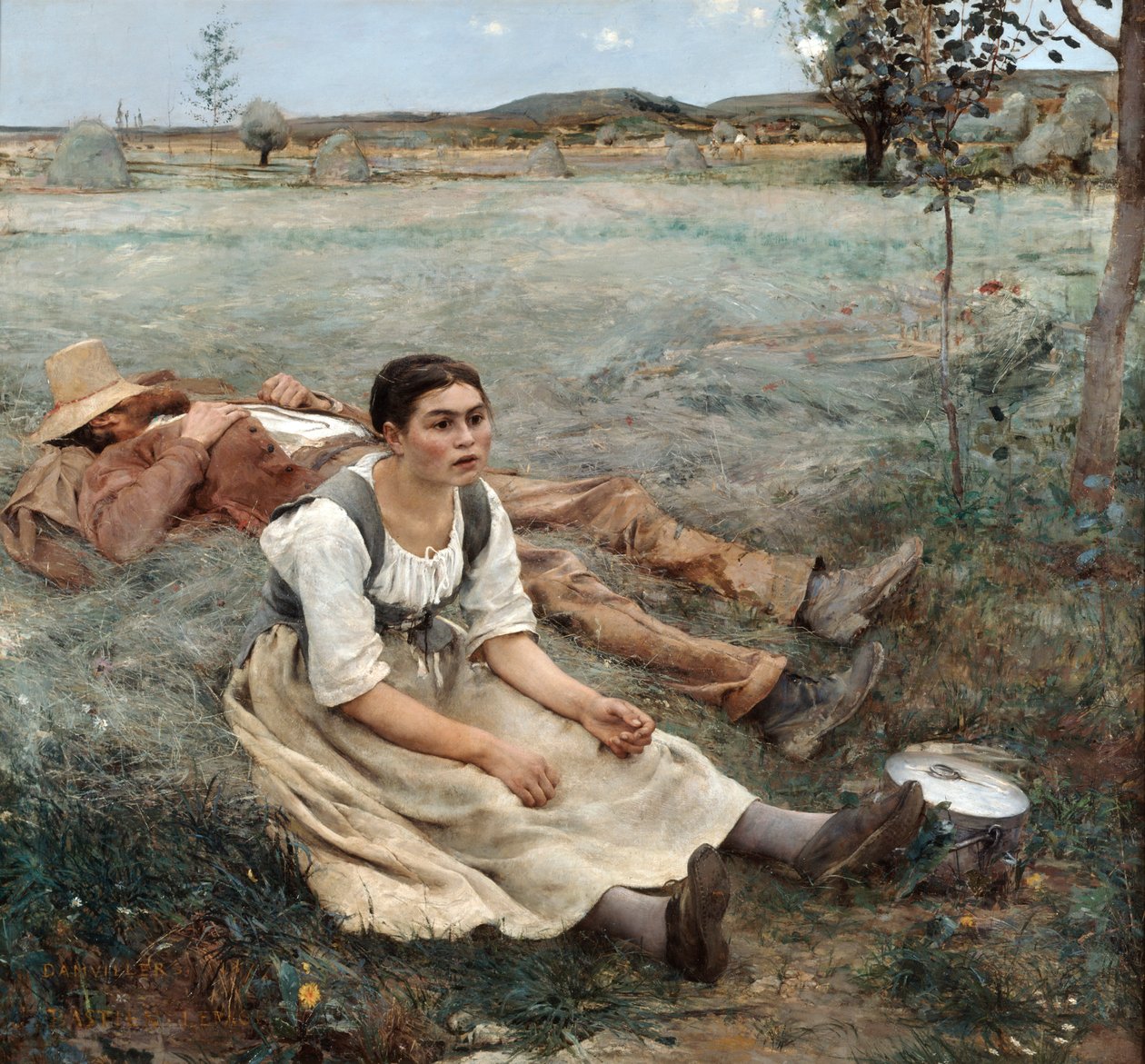 The Haymakers, 1880 alkotó: Jules Bastien Lepage