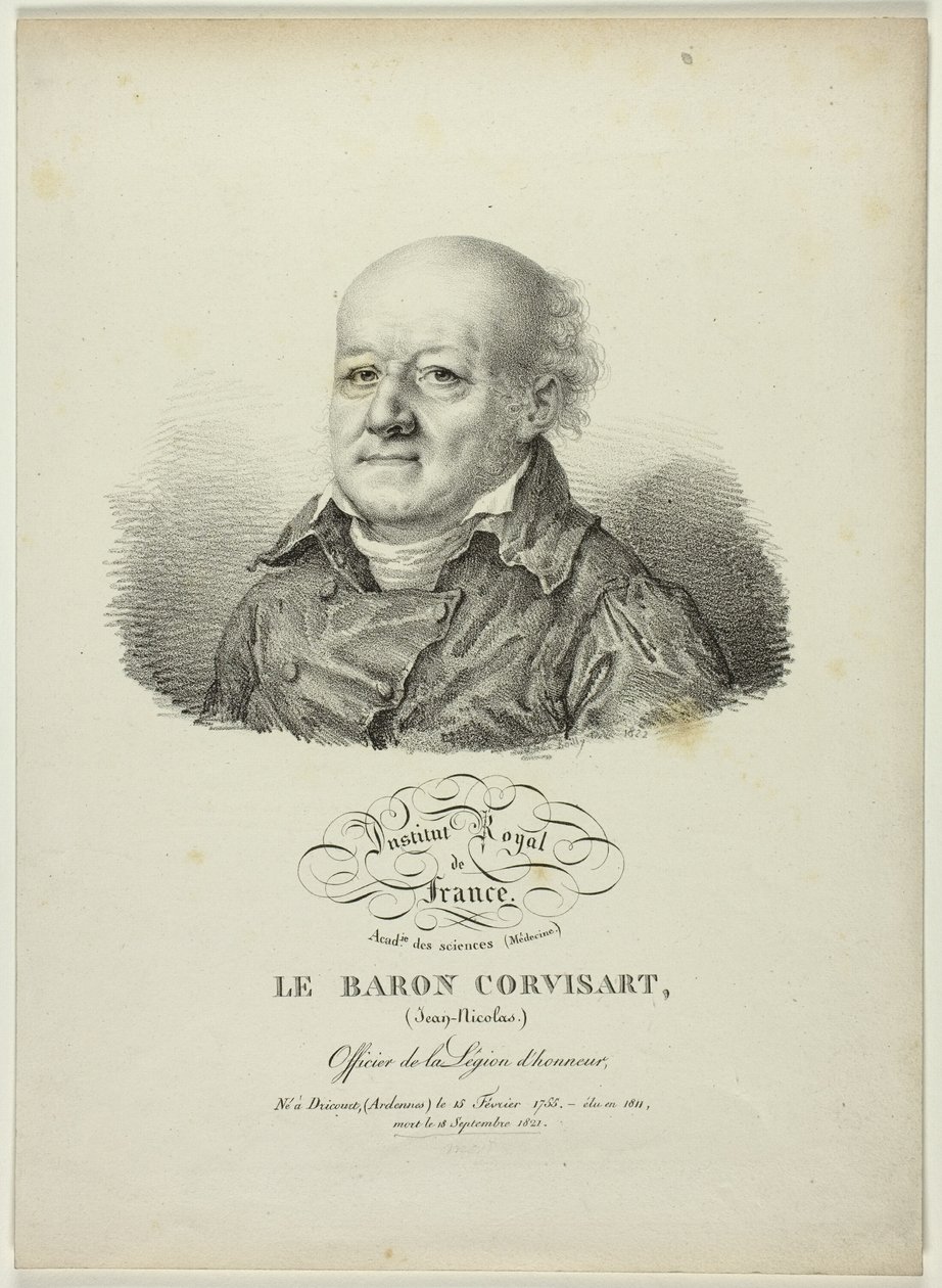 Jean-Nicolas, Corvisart báró portréja alkotó: Jules Boilly
