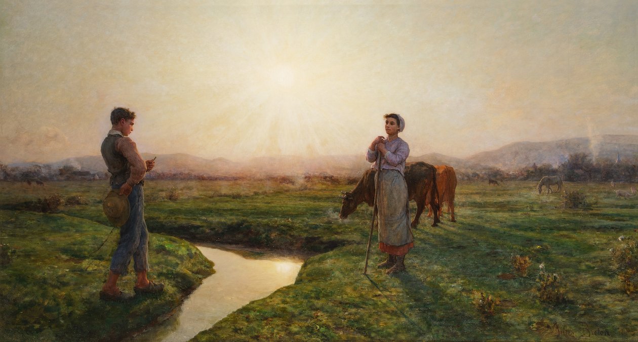 Le Matin alkotó: Jules Breton
