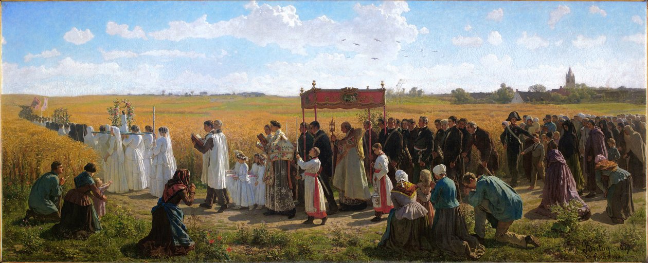 A búza megáldása Artois-ban alkotó: Jules Breton