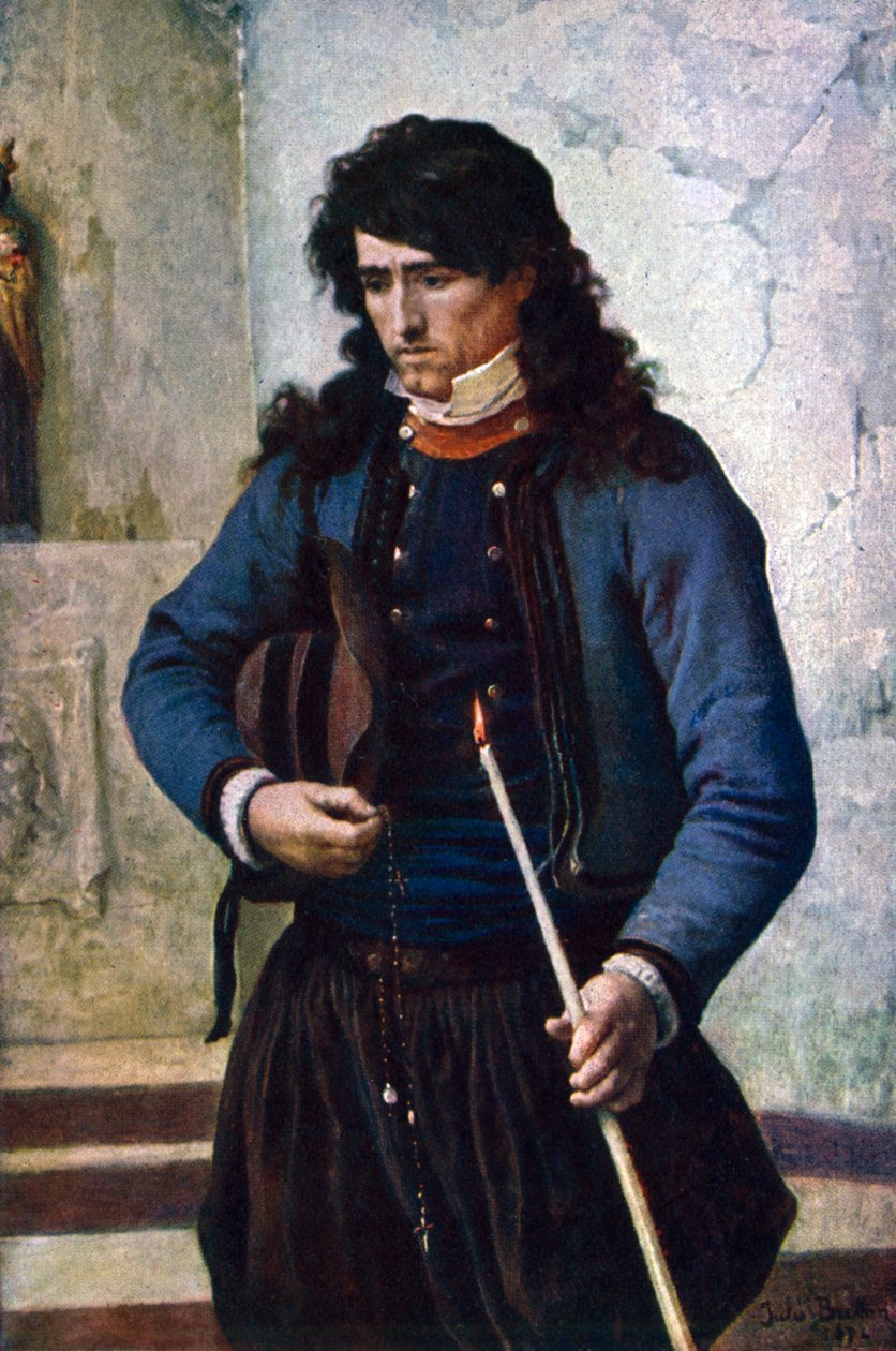 „A kommunikáns”, 1902-1903 alkotó: Jules Breton