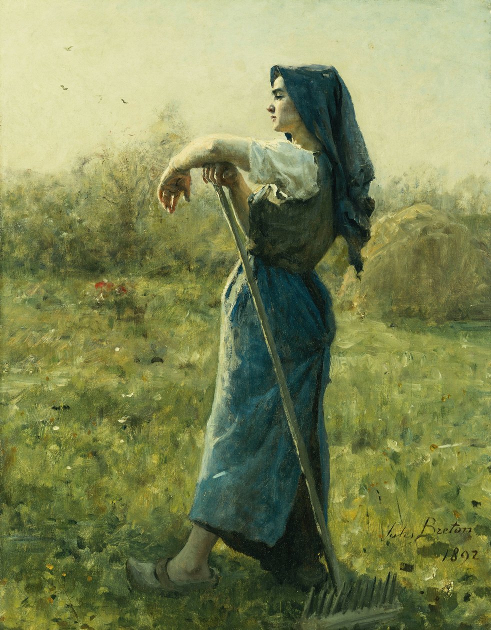 Aratógép, 1892 alkotó: Jules Breton