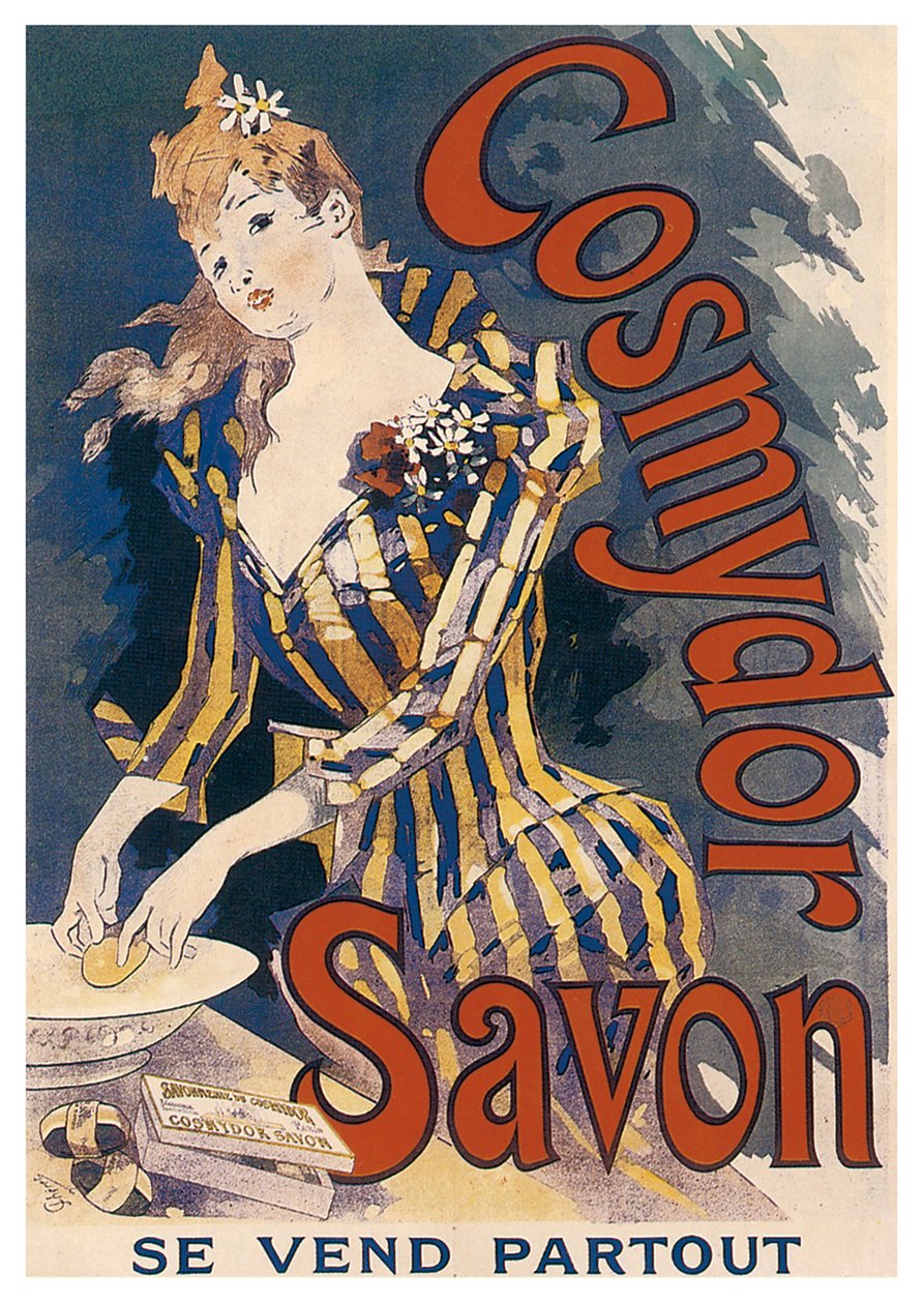 Cosmydor szappan, 1891 alkotó: Jules Cheret