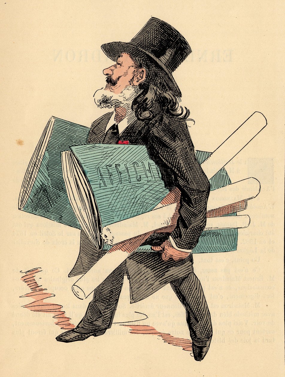 A mai férfiak 299. szám borítója – Maindron Ernest (1838-1907) (metszet) alkotó: Jules Cheret