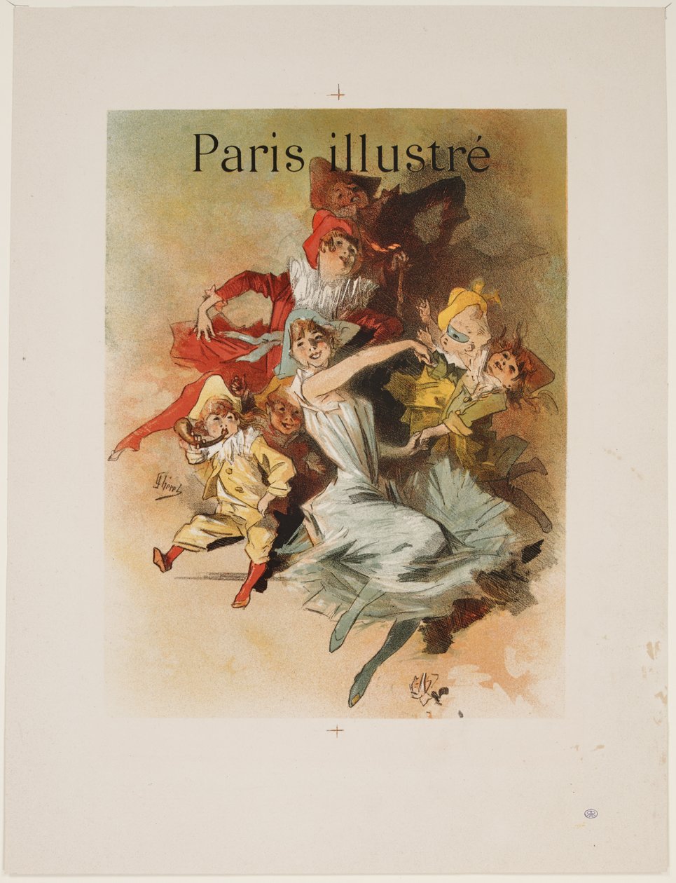 Paris Illustré alkotó: Jules Cheret