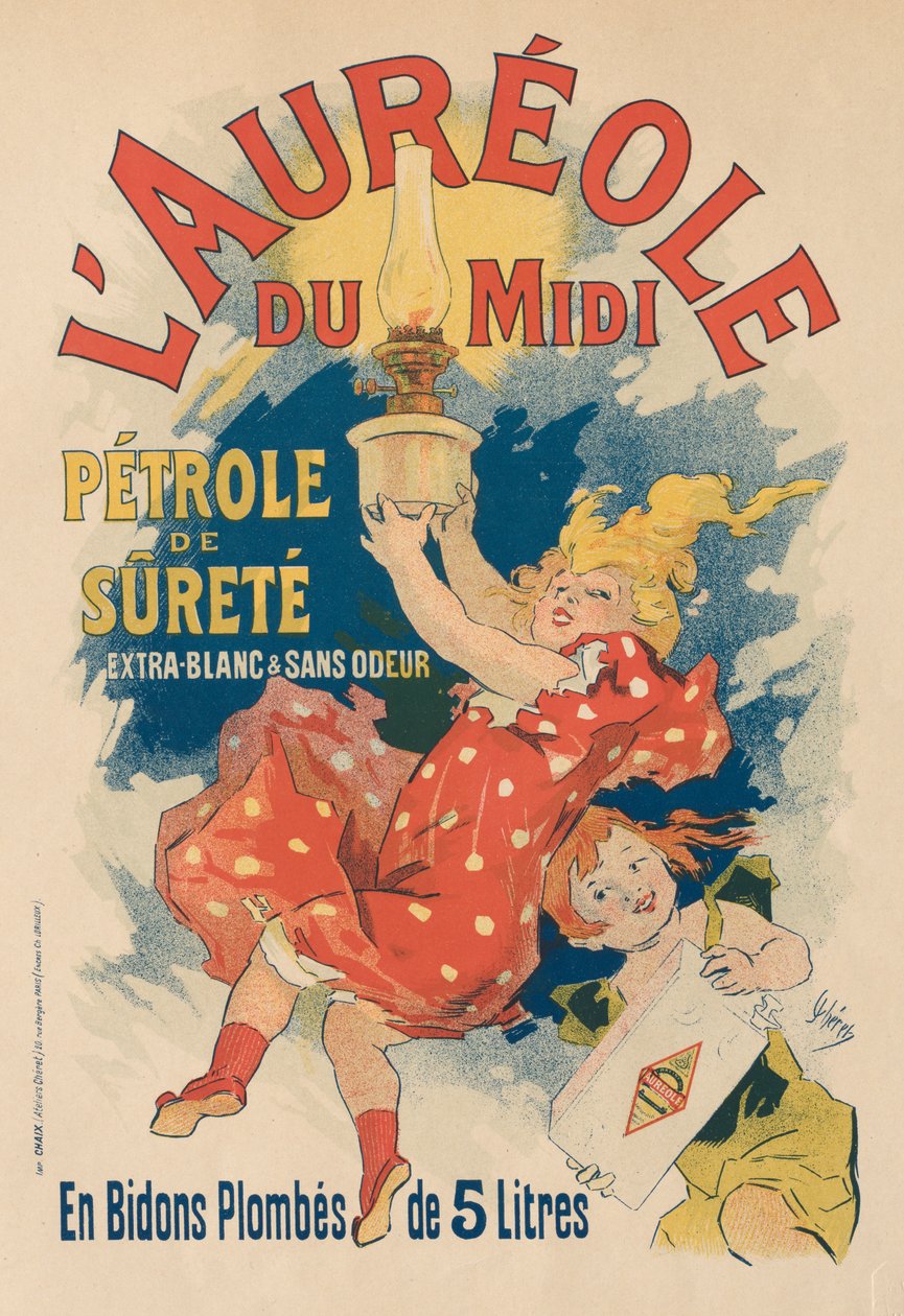 A dél aurája, 1893. alkotó: Jules Cheret