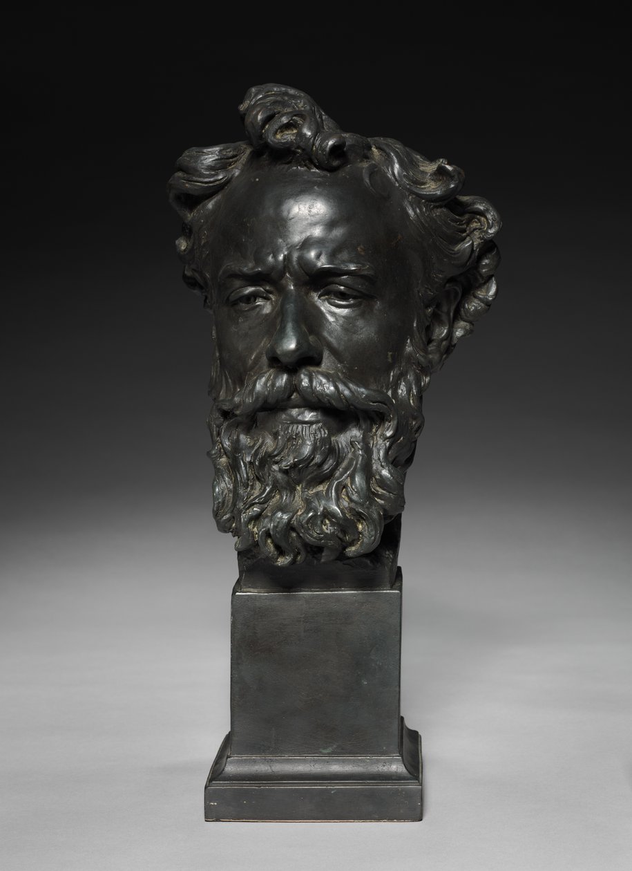 Alphonse Legros vezetője, c. 1876. alkotó: Jules Dalou