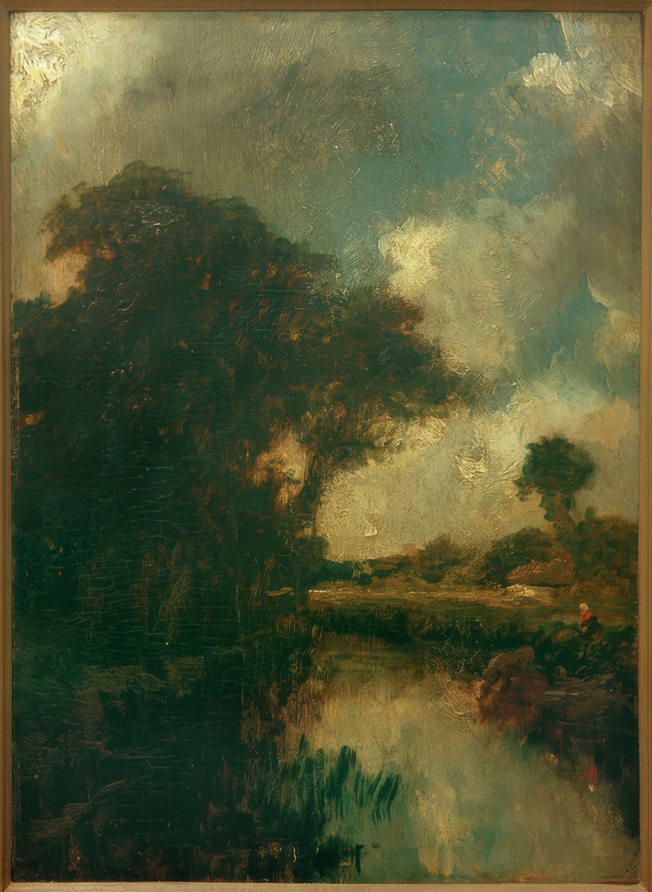 Folyói táj alkotó: Jules Dupré