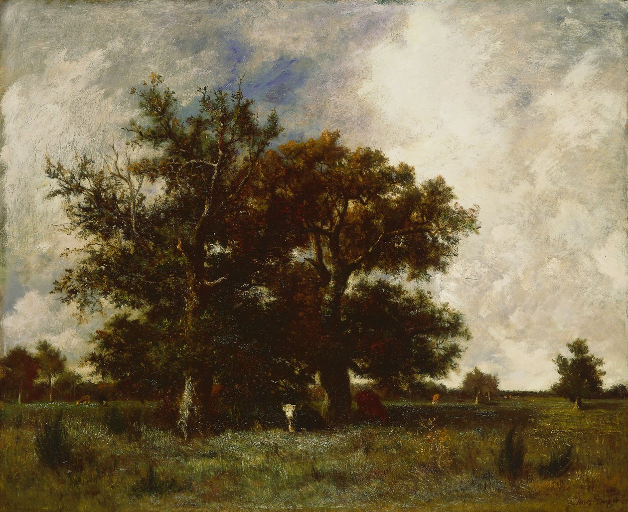Fontainebleau Oaks alkotó: Jules Dupré
