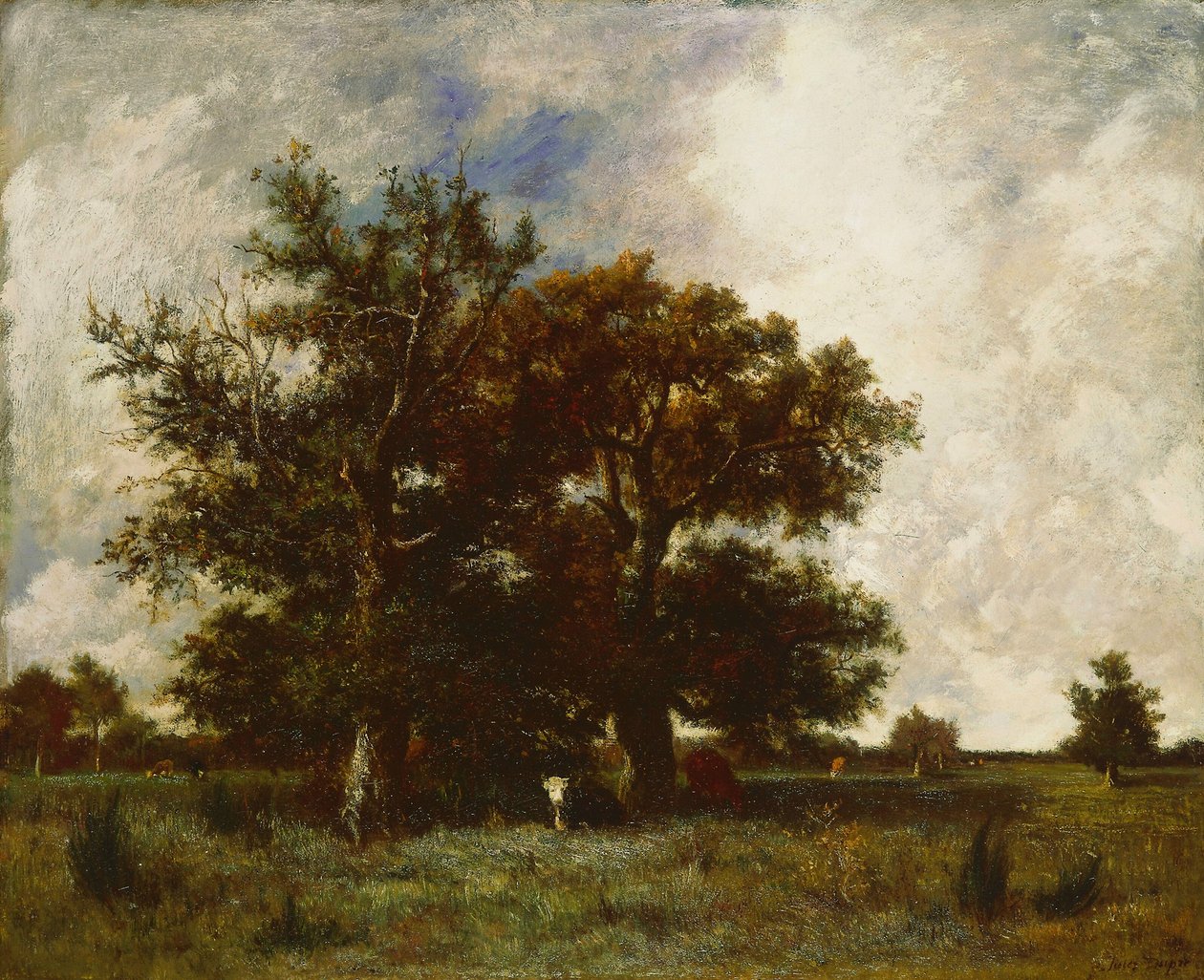 Fontainebleau Oaks alkotó: Jules Dupré