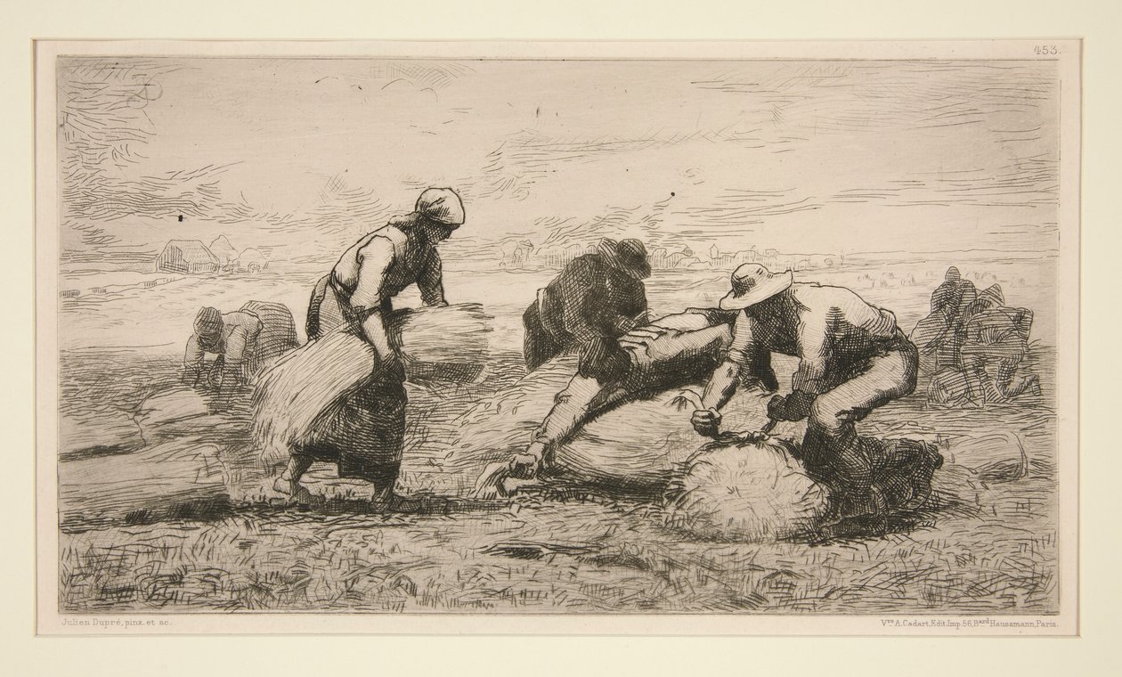 A kévekötők alkotó: Jules Dupré