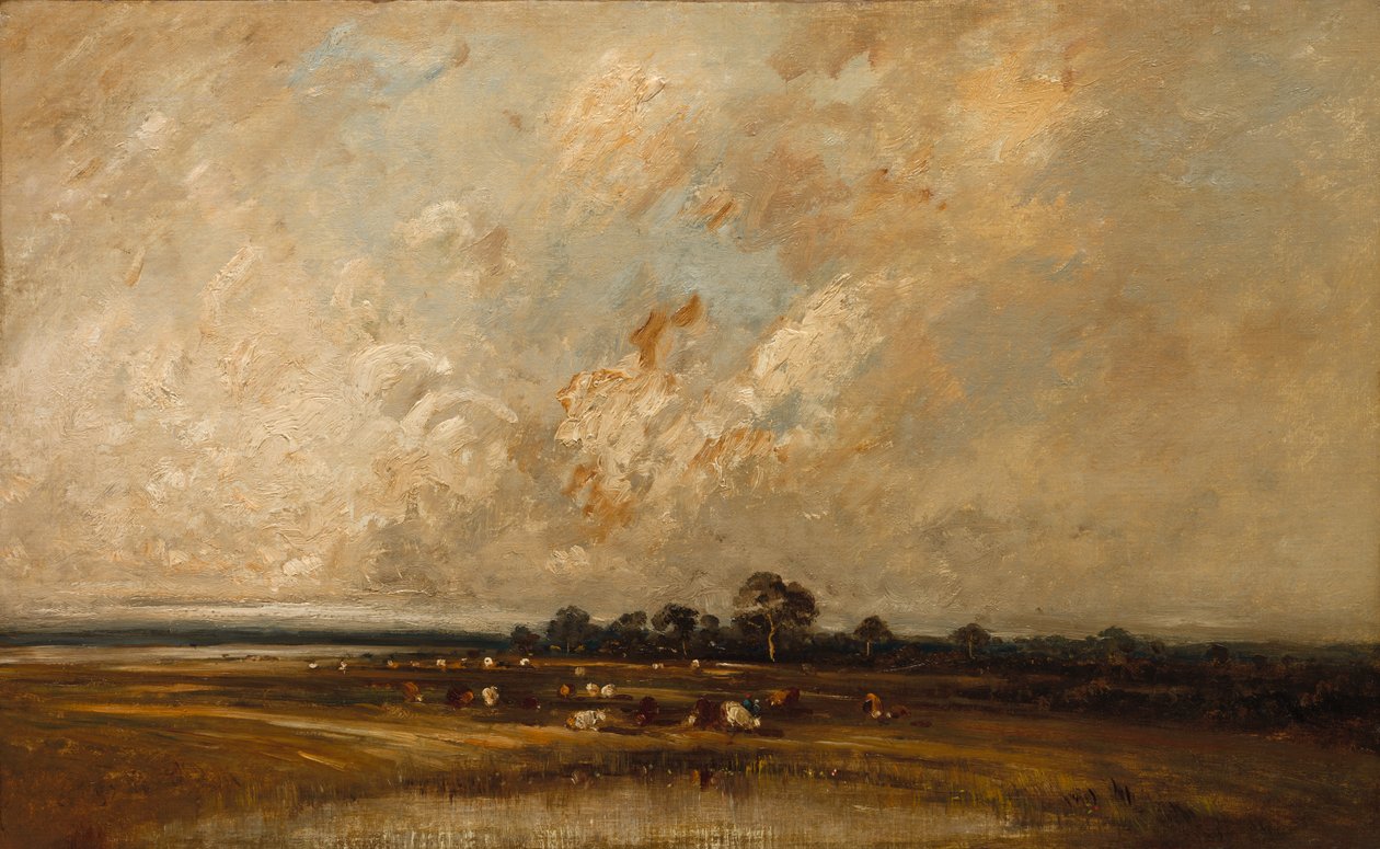 Mocsaras terület alkotó: Jules Dupré